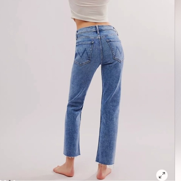 MOTHER Blue Ankle & Cropped Jeans - Picture 10 of 16